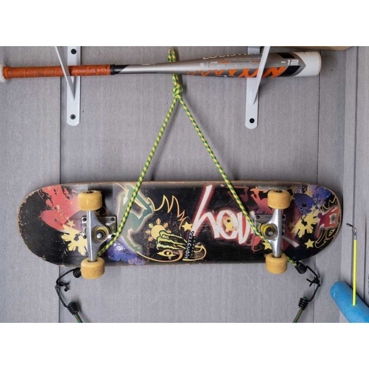 Keter Artisan 9x7 harmaa puutarjavaja, 277 × 218 × 226 cm, kaksilehtinen ovi