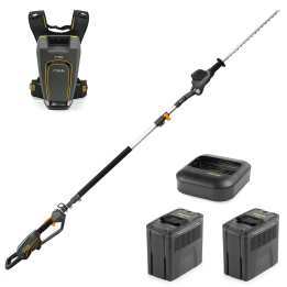 Stiga SPH 900 AE Kit akkupensasleikkuri 400 W 2 48 V 7 5 Ah