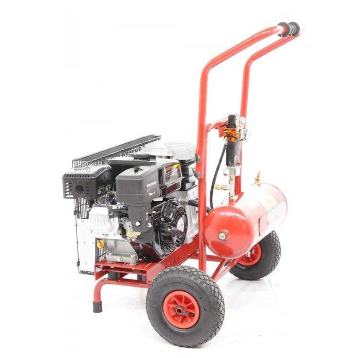 Airmec CRS 1065/510 moottorikompressori, Loncin G200, 6,5 HP, 510 l/min