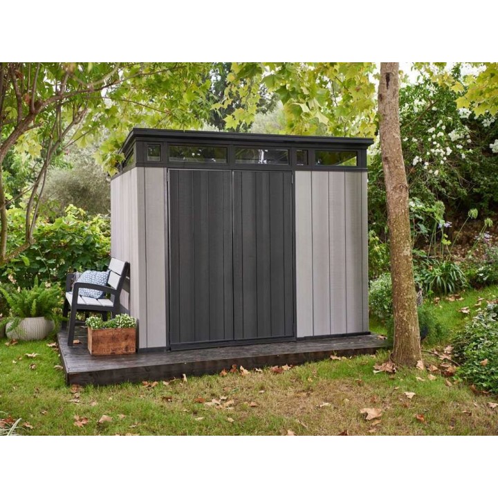 Keter Artisan 7x7 puutarhavaja, 214 × 218 × 226 cm, harmaa