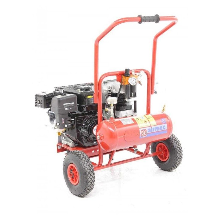 Airmec CRS 1065/510 moottorikompressori, Loncin G200, 6,5 HP, 510 l/min