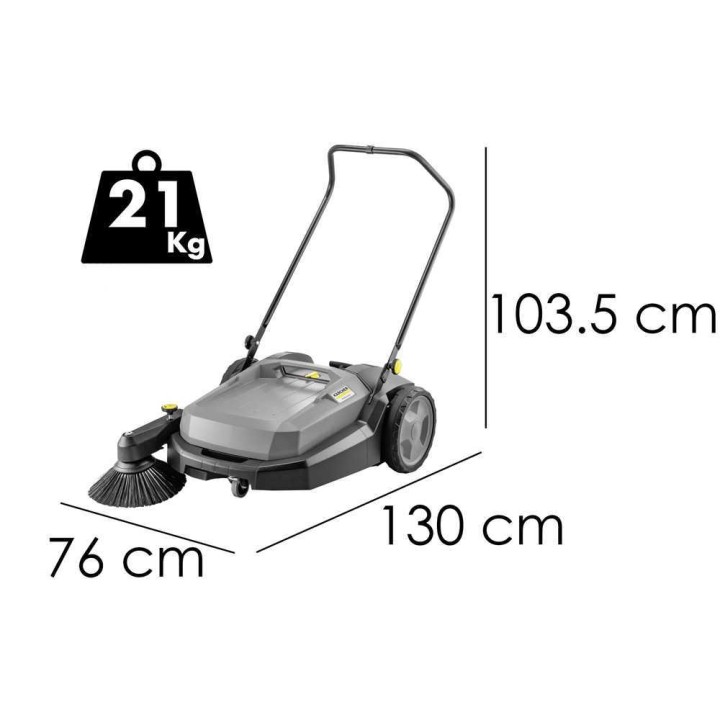 Kärcher KM 70/20 C työnnettävä lakaisukone, 48 cm, 2 800 m²/h