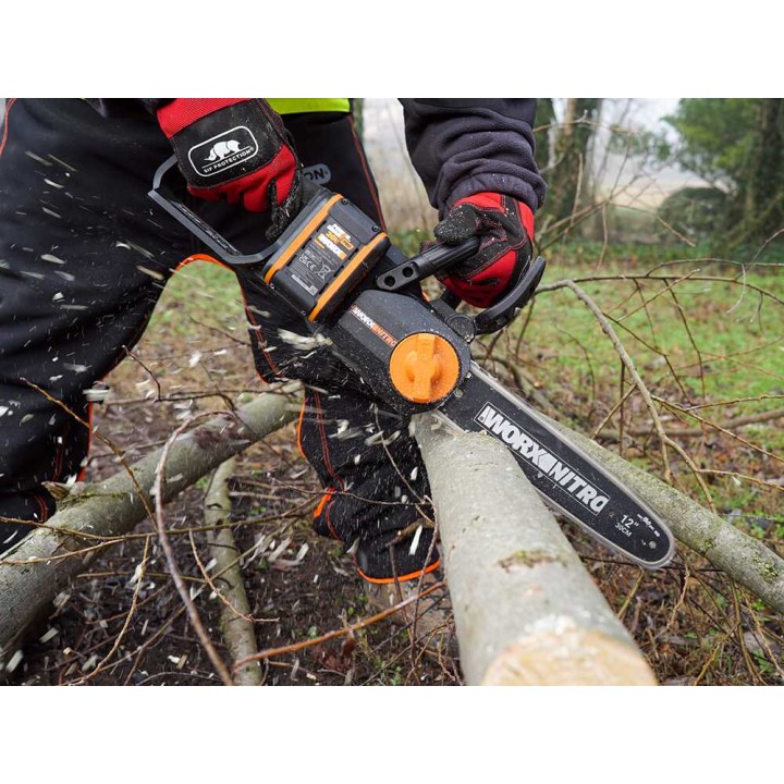 Worx WG350E Nitro akkuketjusaha, 30 cm, 20 V, 4 Ah