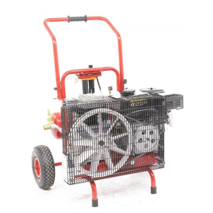 Airmec CRS 1065/510 moottorikompressori, Loncin G200, 6,5 HP, 510 l/min
