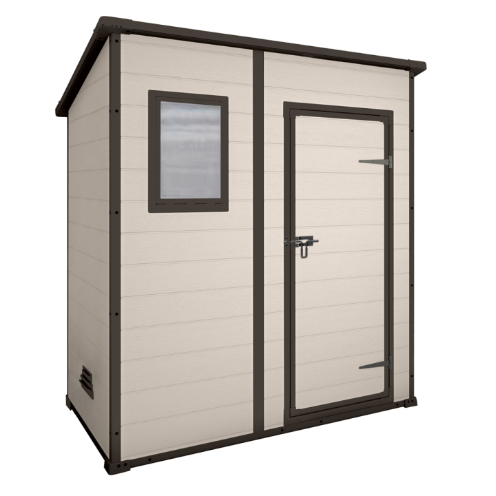 Keter Manor Pent puutarhavaja beige 183 5 111 200 5 cm