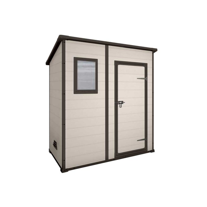 Keter Manor Pent puutarhavaja, beige, 183,5 × 111 × 200,5 cm