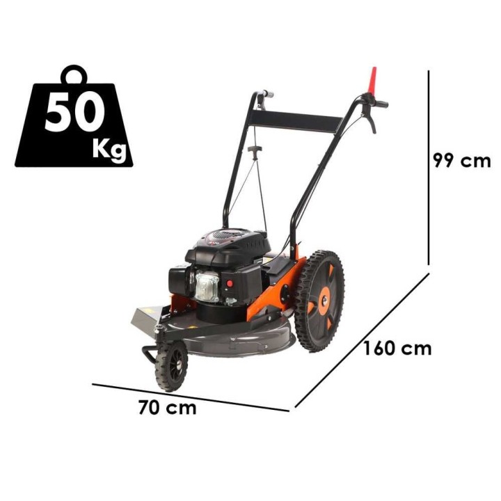 Efco DEB 517 ruohomurskain, RATO RV 170, 51 cm, 6 HP