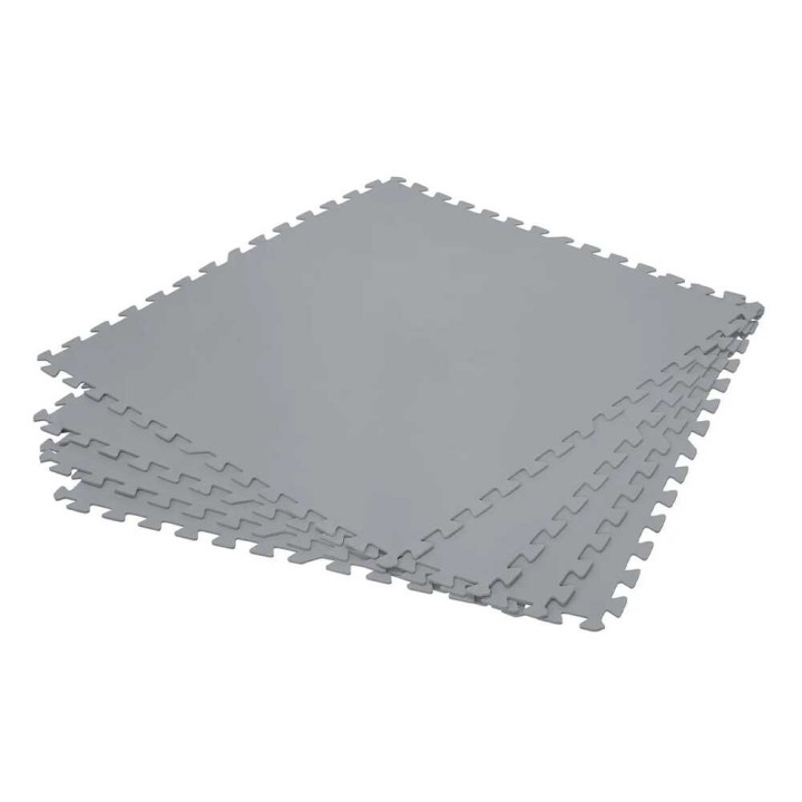 Bestway uima-altaan alusta 9 paneelia, 78 × 78 cm, harmaa