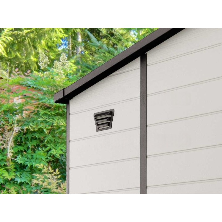 Keter Manor Pent puutarhavaja, 183,5 × 185 × 200 cm, PVC, beige