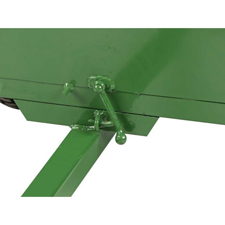 Francini FQ6 kuljetustraileri traktorimönkijälle, 600 kg, 150 × 110 × 25 cm