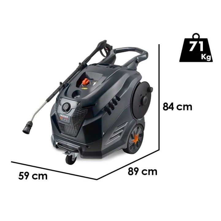 Comet New Scout 150 Extra kuumavesipainepesuri, 150 bar, 540 l/h