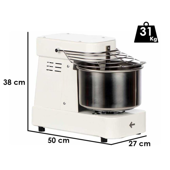 Prismafood Rebecca -kierremylly, 5 kg, 7 l, 230 V
