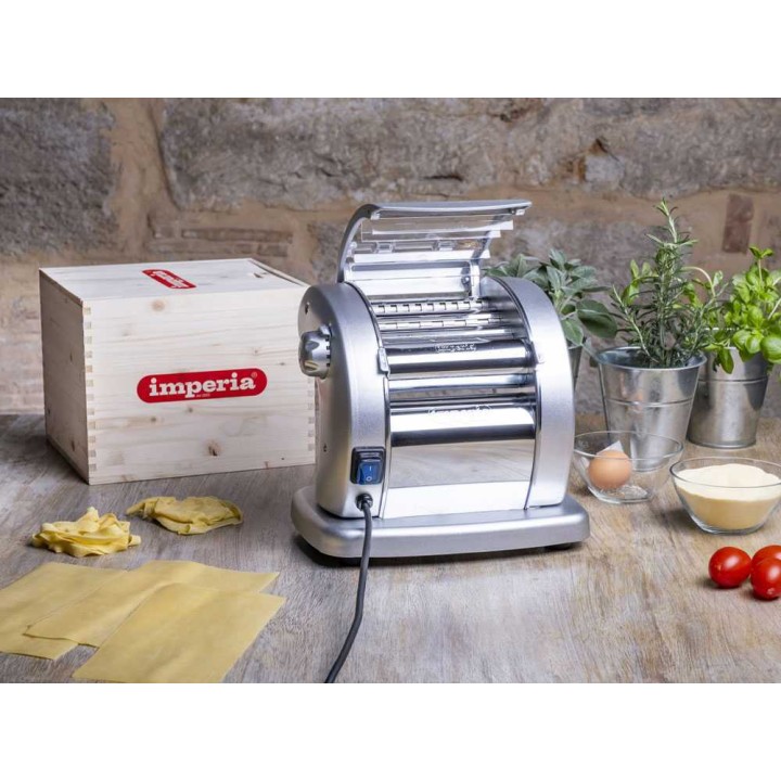 Imperia Pasta Presto sähköinen pastakone, 85 W, ruostumaton teräs, 230 V