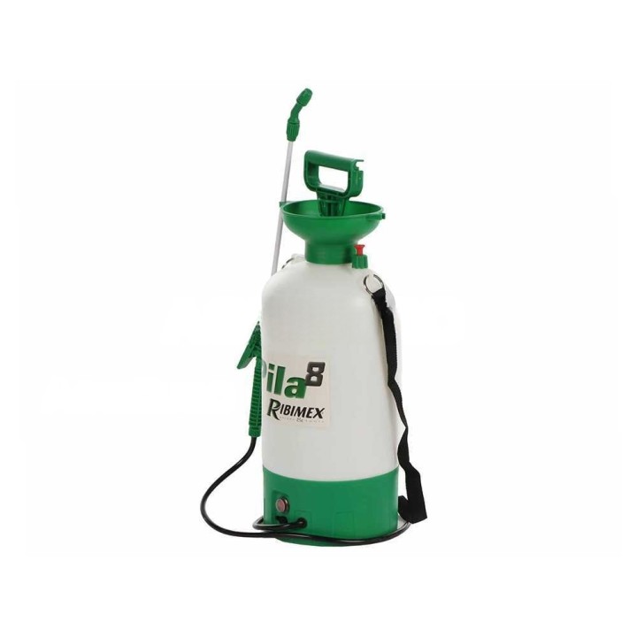 Ribimex PILA 8 akkukäyttöinen reppuruisku, 8 l, 12 V, 4 Ah, 5 bar