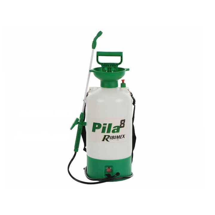 Ribimex PILA 8 akkukäyttöinen reppuruisku, 8 l, 12 V, 4 Ah, 5 bar