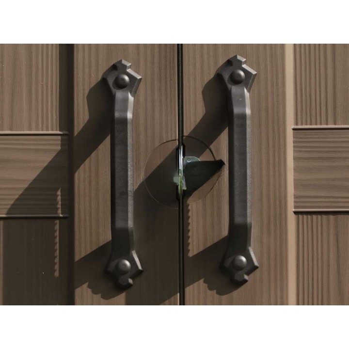 Keter Factor 6x6 beige puutarhavaja, 178 × 195,5 × 208 cm