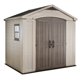 Keter Factor 8x6 beige puutarhavaja 256 5 182 243 cm