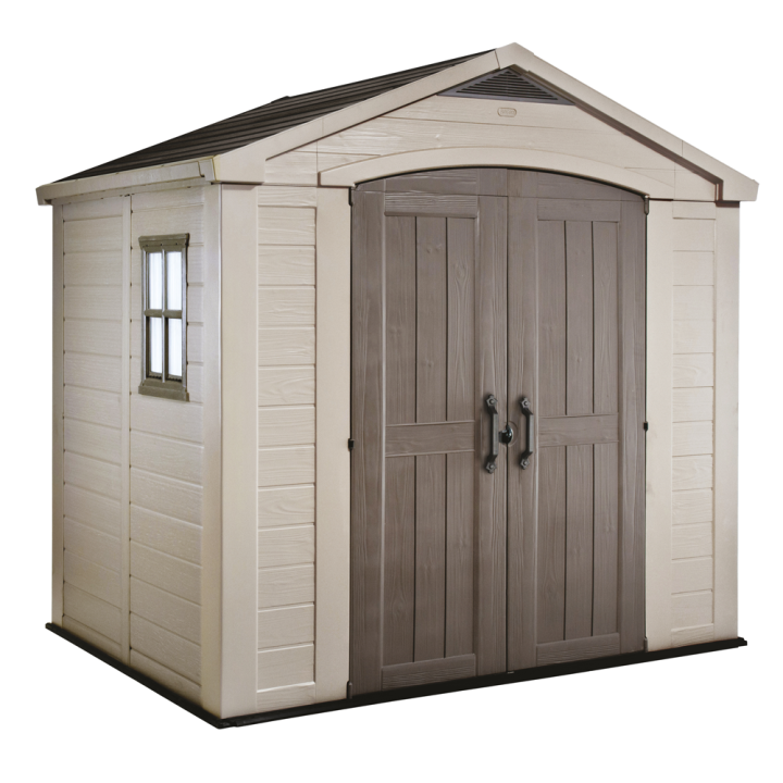 Keter Factor 8x6 beige puutarhavaja 256 5 182 243 cm