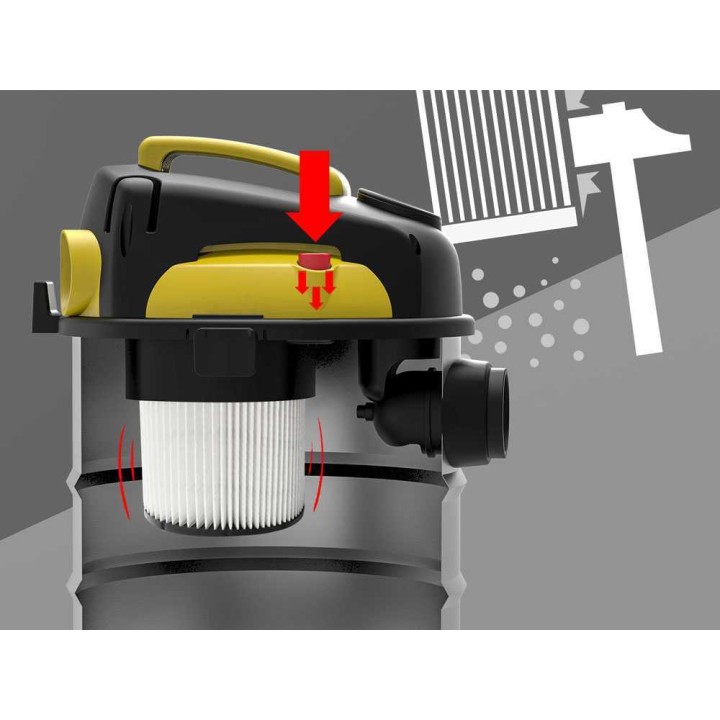 Lavor VAC 20 S märkä-kuivaimuri ja puhallin, 1 200 W, 20 l