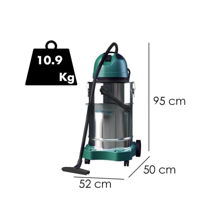 Spyro AIR 50 INOX märkä- ja kuivaimuri, 50 l, 1 400 W