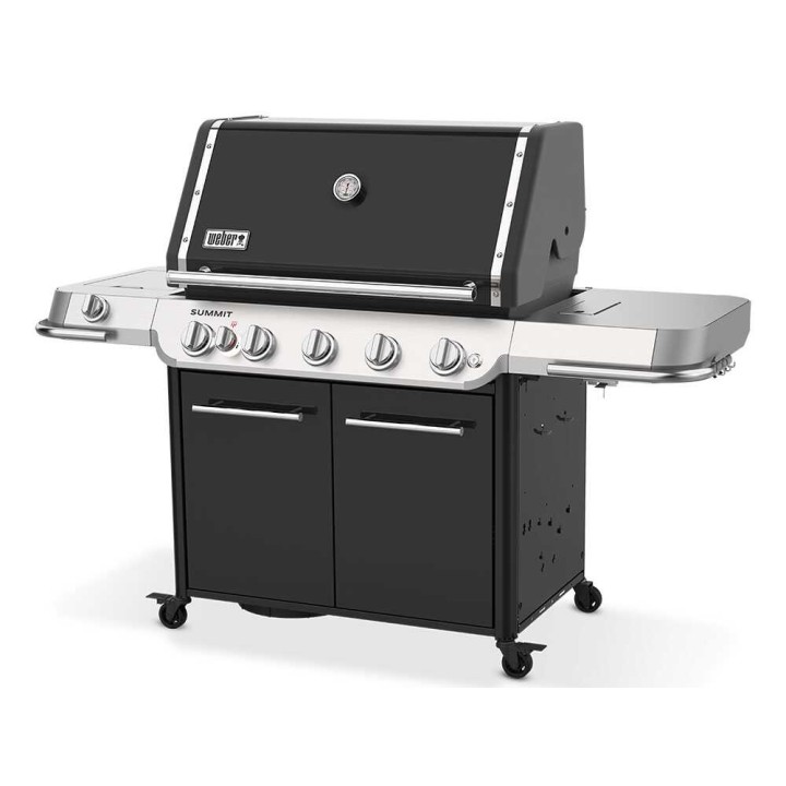 Weber Summit FS38 Black kaasugrilli, 5 poltinta, 19,05 kW