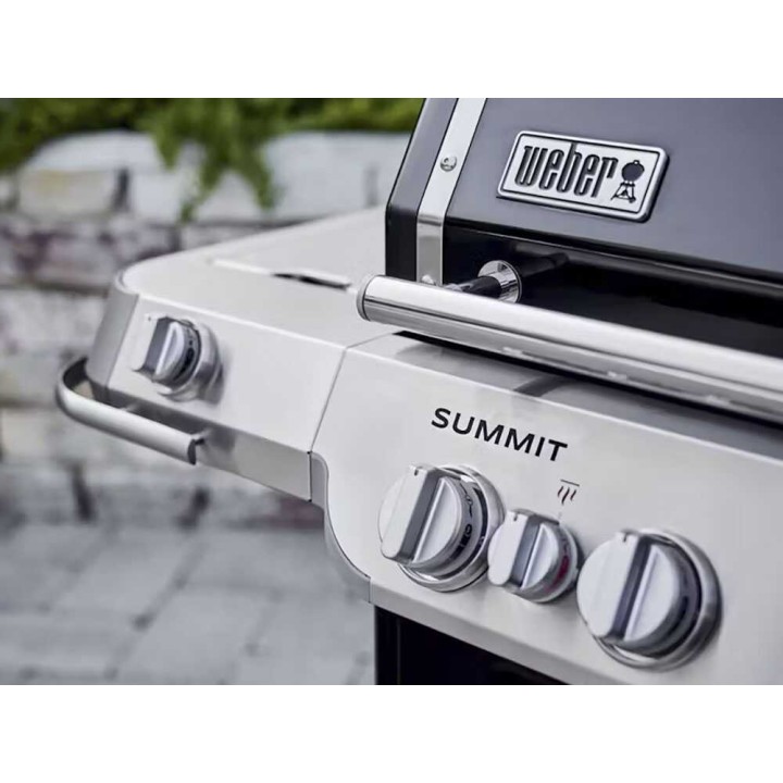 Weber Summit FS38 Black kaasugrilli, 5 poltinta, 19,05 kW