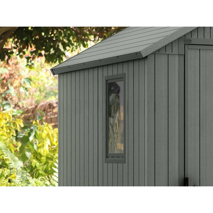 Keter Darwin 4x6 vihreä puutarhavaja, 125,8 × 184,5 × 205,1 cm