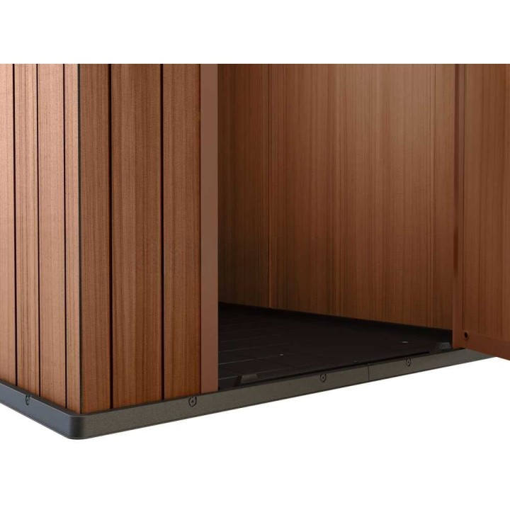 Keter Darwin 4x6 säilytysvaja, ruskea, 125,8 × 184,5 × 205,1 cm