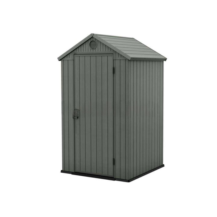 Keter Darwin 4x4 vihreä puutarhavaja, 123 × 117 × 205 cm, 2,3 m³
