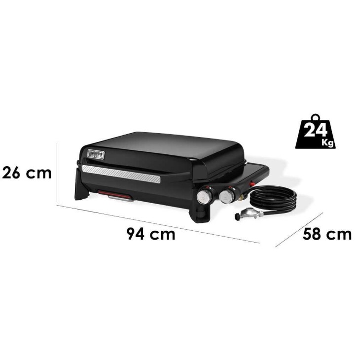 Weber Premium Slate GP 56cm kaasukäyttöinen parila, 4,7 kW
