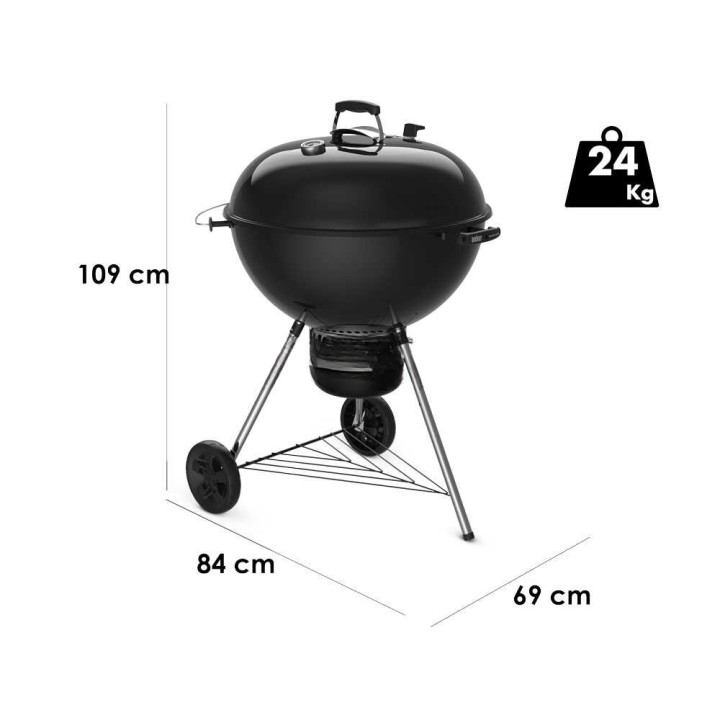 Weber Master Touch E-6755 WBR hiiligrilli, Ø 67 cm, 3 326 cm²