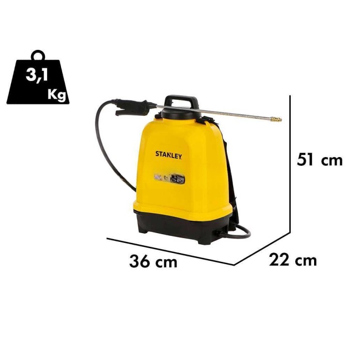 Stanley SXSPBS12E akkuruisku, 12 l, 14,4 V, 2 Ah