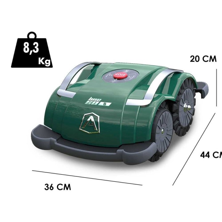 Ambrogio L60 Elite S+ robottiruohonleikkuri ilman rajalankaa, 400 m², 4WD