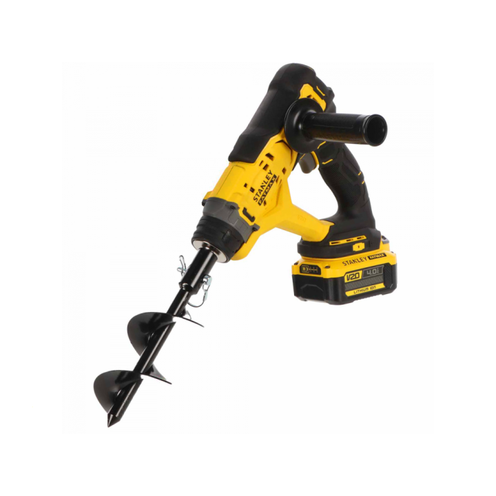 Stanley Fatmax SFMCGA75 akkumaapora, 20 V, 4 Ah, porakärki 76 × 155 mm