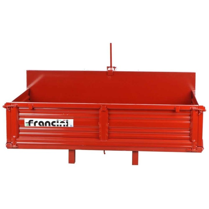 Francini P 130 kuljetuslava traktoriin, kippilava, 500 kg, 130 × 90 cm