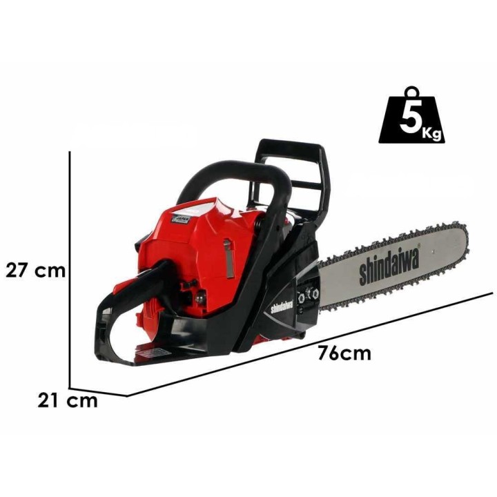 Shindaiwa SKM 410 S bensiinikäyttöinen moottorisaha 39 cm, 41,6 cm³