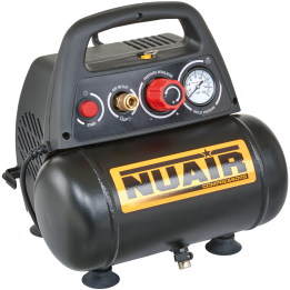 Nuair New Vento 200 8 6 öljytön sähkökompressori 1 5 HP 8 bar 6 l