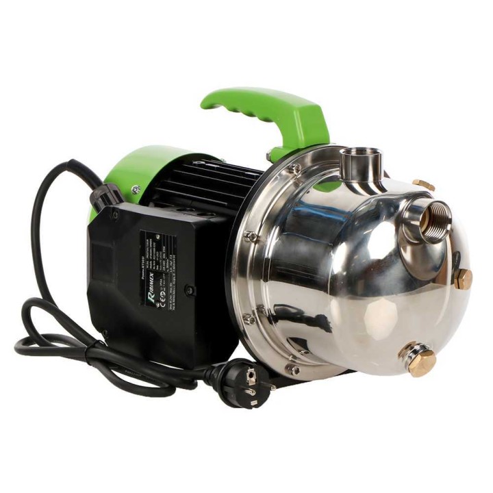 Ribimex PRGJET101I Jet Inox itseimevä puutarhapumppu, 970 W, 2 700 l/h