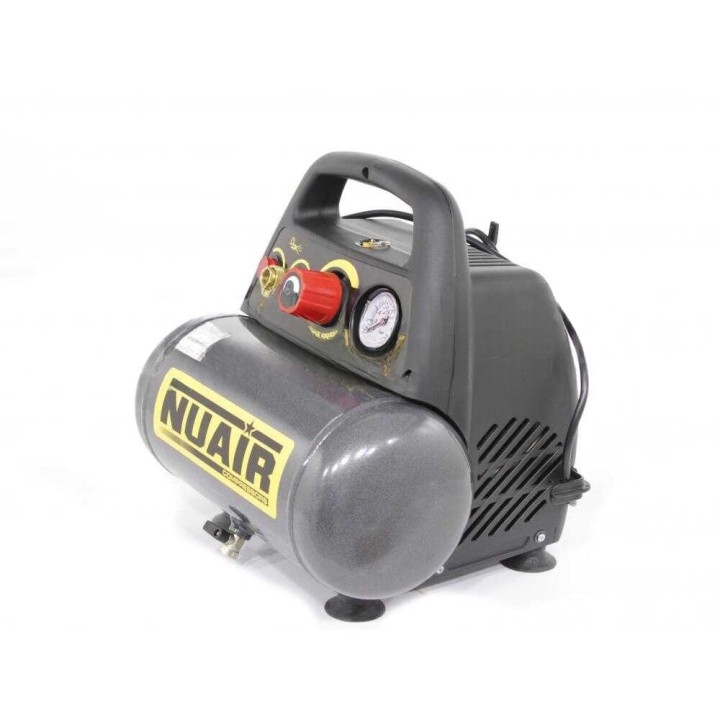 Nuair New Vento 200/8/6 öljytön sähkökompressori, 1,5 HP, 8 bar, 6 l