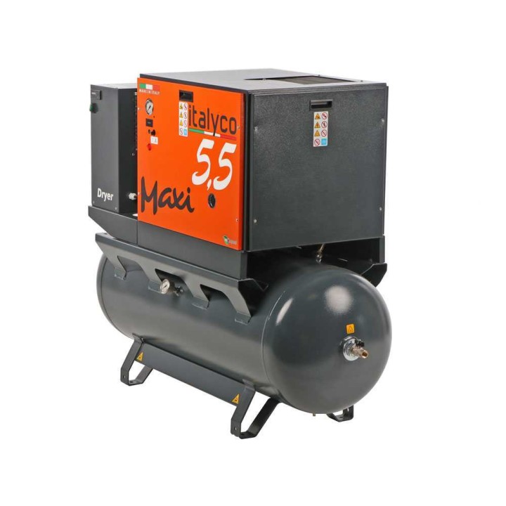 Italyco Maxi 6/270 D ruuvikompressori, 270 l, 10 bar, 5 HP, 400 V
