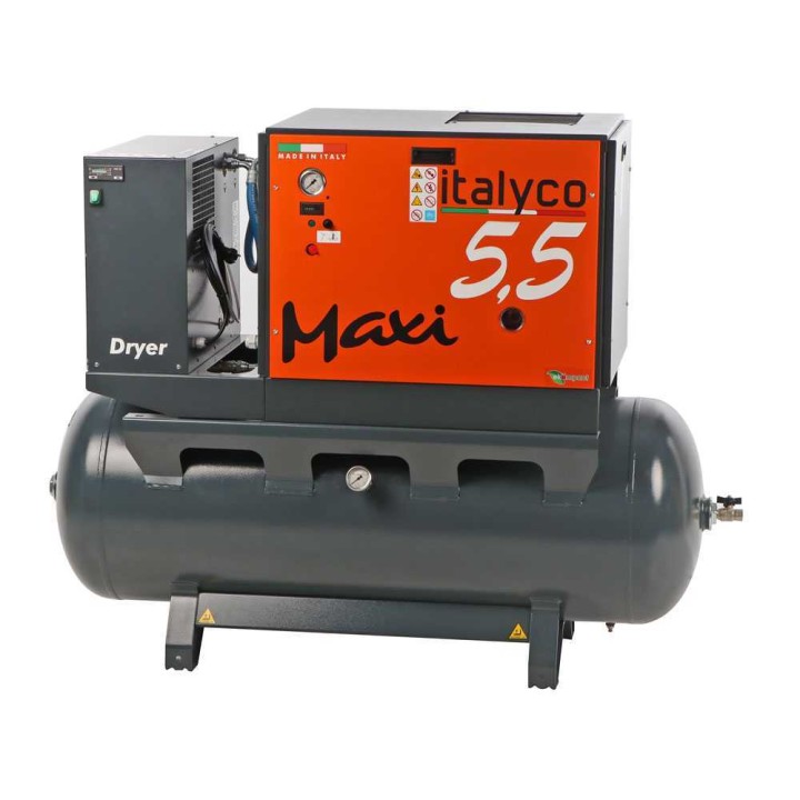 Italyco Maxi 6/270 D ruuvikompressori, 270 l, 10 bar, 5 HP, 400 V