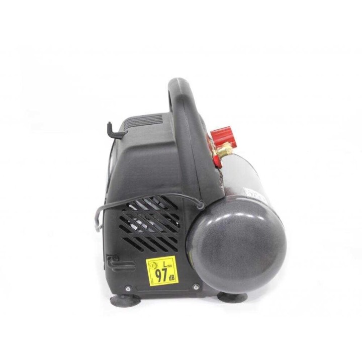 Nuair New Vento 200/8/6 öljytön sähkökompressori, 1,5 HP, 8 bar, 6 l