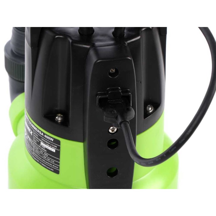 Ribimex PRPVC401SP uppopumppu kirkkaalle vedelle, 400 W, 7 000 l/h