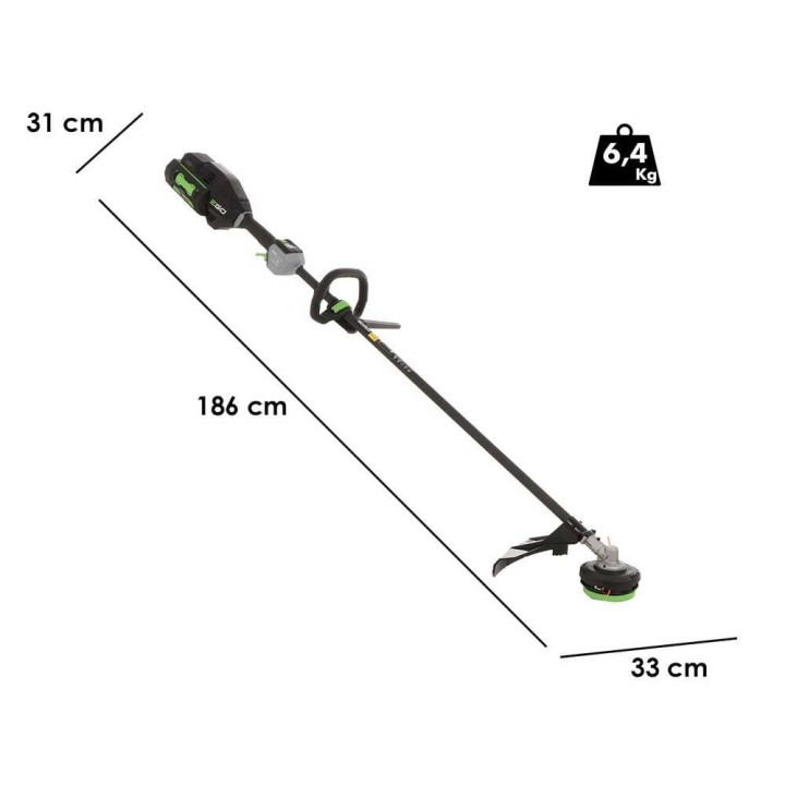 EGO STX 4500 akkuraivaussaha, 56 V, 5 Ah