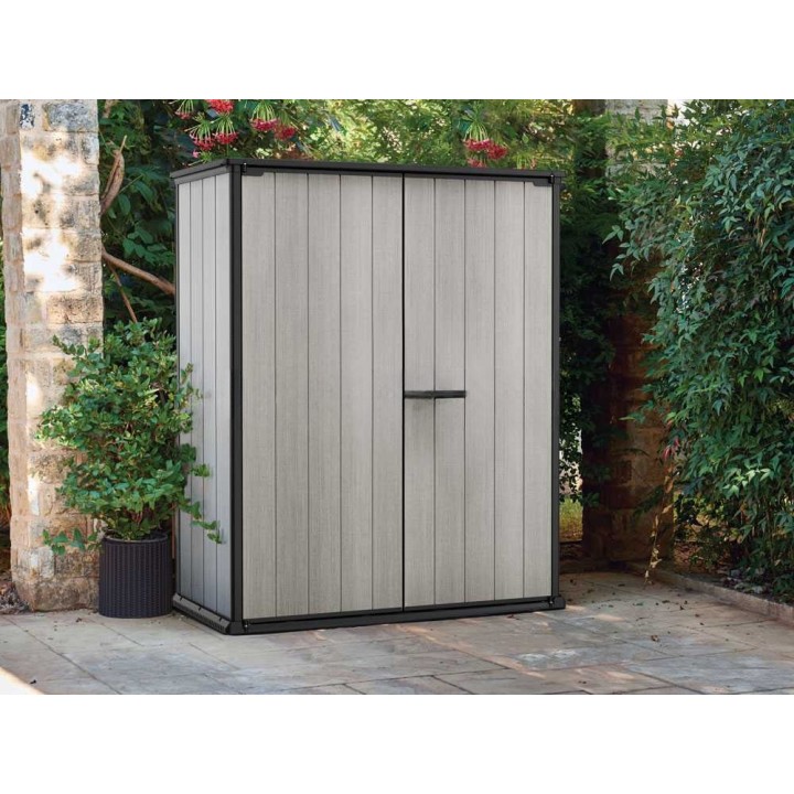 Keter High Store+ puutarhakaappi työkaluille, 1 400 l, 140 × 73,6 × 170,4 cm