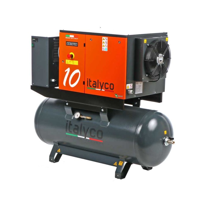 Italyco KVE 10/270 ruuvikompressori, 10 bar, 270 l, 10 HP