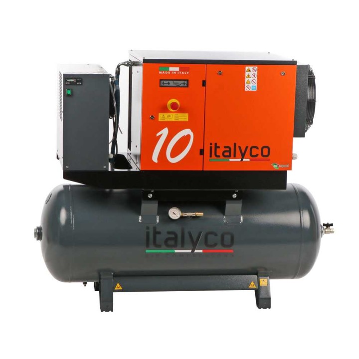 Italyco KVE 10/270 ruuvikompressori, 10 bar, 270 l, 10 HP