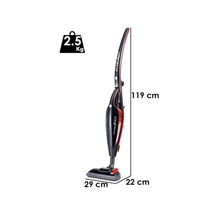 Ariete Evo 2 in 1 -sähköharja ja käsipölynimuri, 600 W, 0,6 l