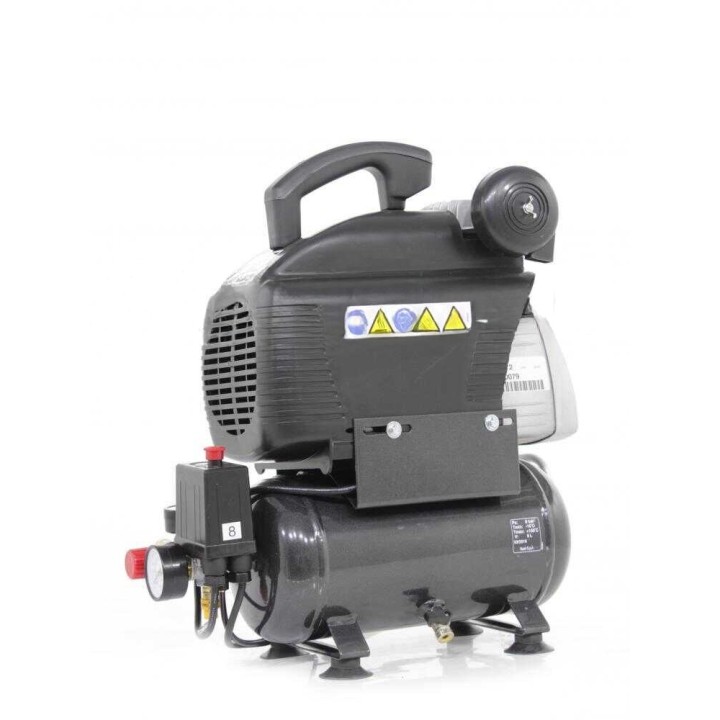 Nuair FC 2/6 kannettava paineilmakompressori, 2 HP, 6 l, 230 V