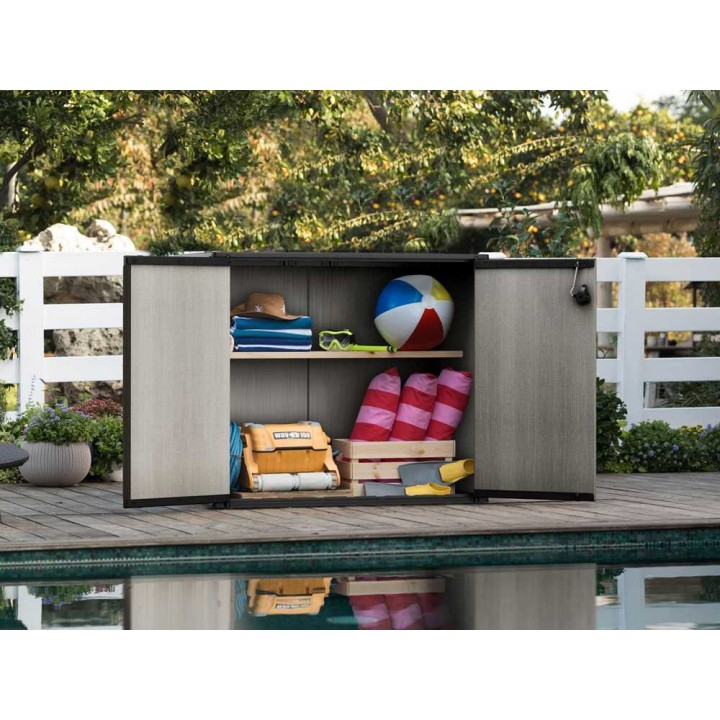 Keter Patio Store säilytyslaatikko, 1 000 l, 139,5 × 77 × 120 cm